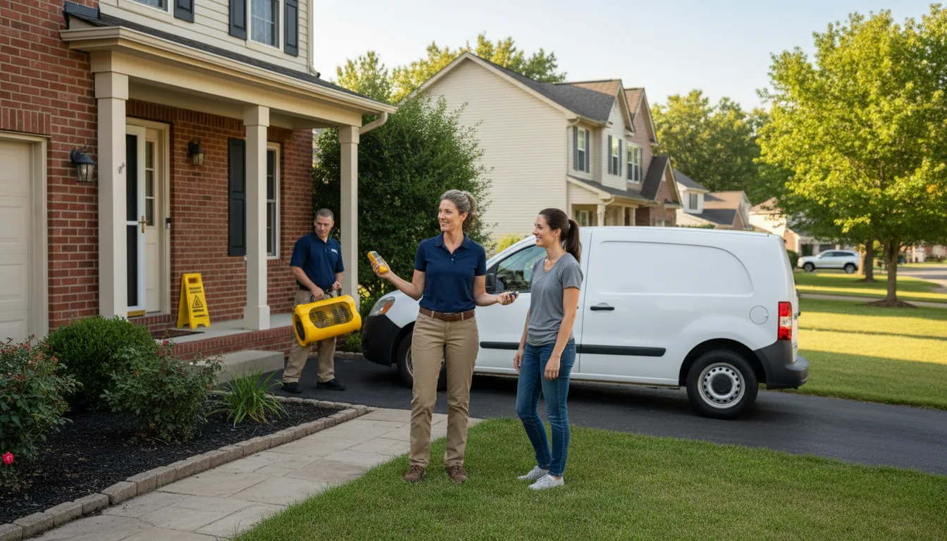Water restoration image for Fire And Smoke Damage Restoration in Cecil, AR
